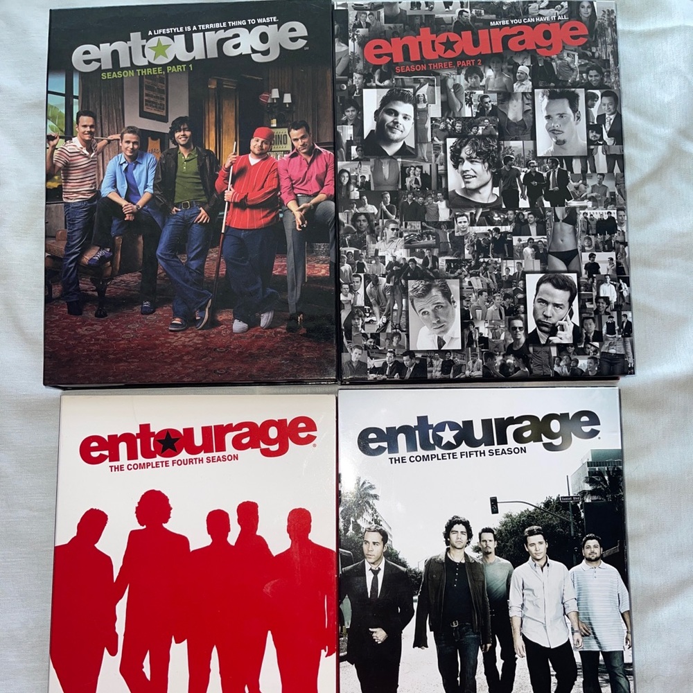 ENTOURAGE DVD seasons 3 - 5